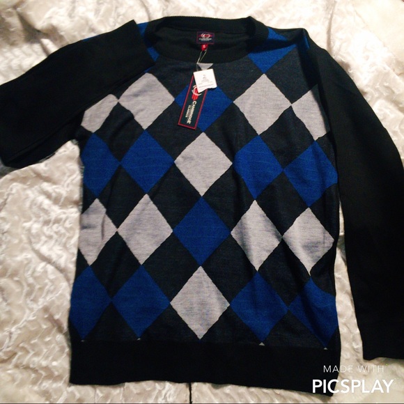 🌀Cambridge Classics Men’s Argyle Sweater🌀 - Picture 5 of 5